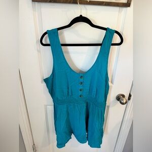 Torrid Teal Peblem Top